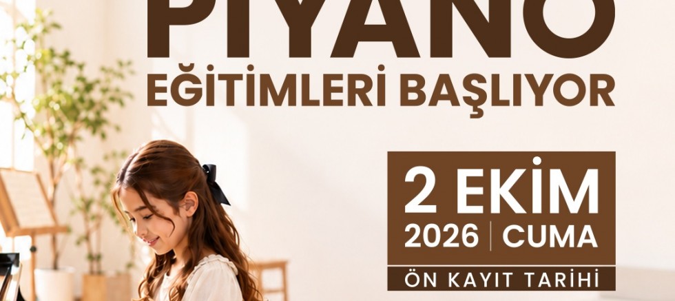 8-12 yaş grubu çocuklar için piyano eğitimi başlıyor