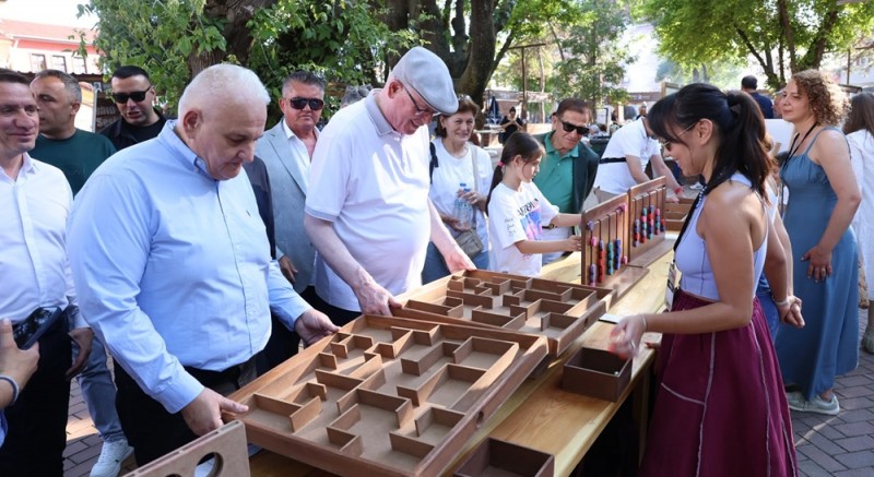 Ahşabın sesi Odunpazarı’nda yükselmeye devam ediyor
