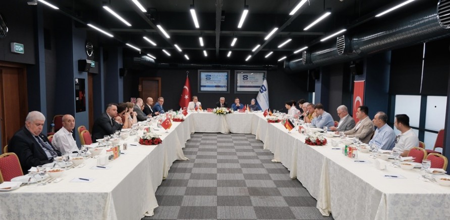 Alman Basın Delegasyonu EOSB'yi ziyaret etti