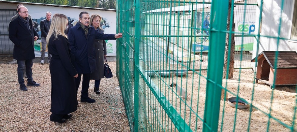 Başkan Ataç, Doğal Yaşam Merkezinde incelemelerde bulundu