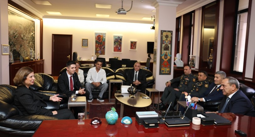 Başkan Ayşe Ünlüce Azerbaycanlı konuklarını ağırladı
