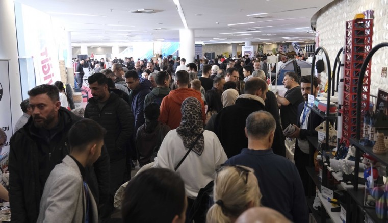 Bu fuar için 58 farklı ilden toplam 21.963 kişi Eskişehir’e geldi
