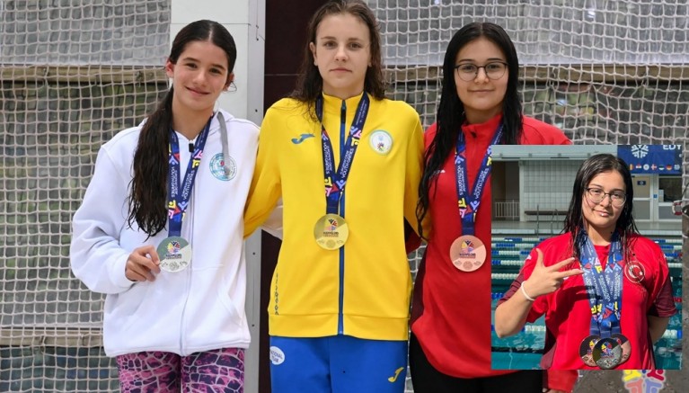 Büyükşehir Spor Kulübü sporcusu İdil Bengisu Tunçbilek Avrupa ikincisi oldu
