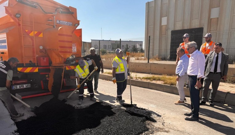 EOSB yol bakım ve onarım çalışması başlattı