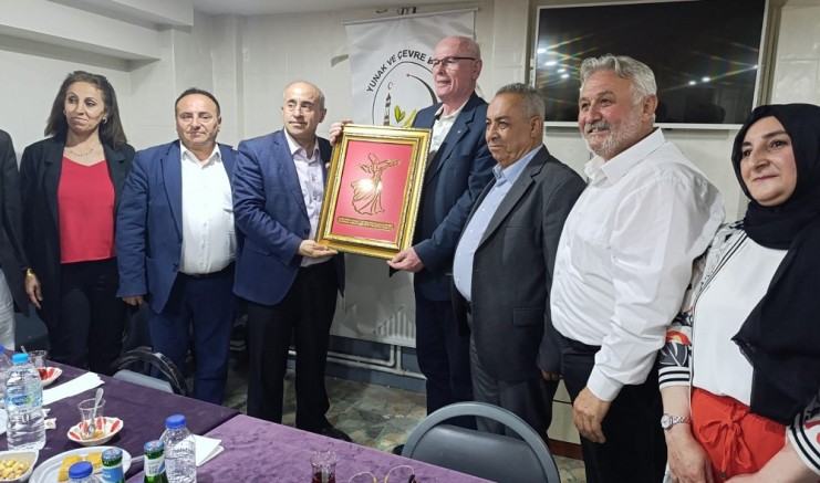 Eskişehir'deki Yunaklılardan Kazım Kurt'a sıcak karşılama