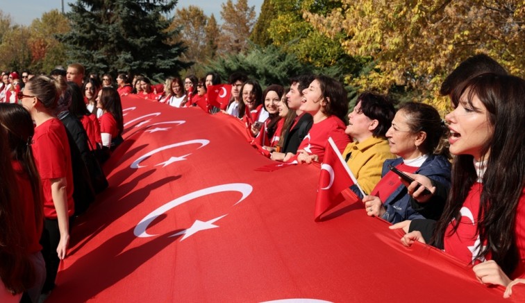 ESOGÜ'de Cumhuriyet coşkusu