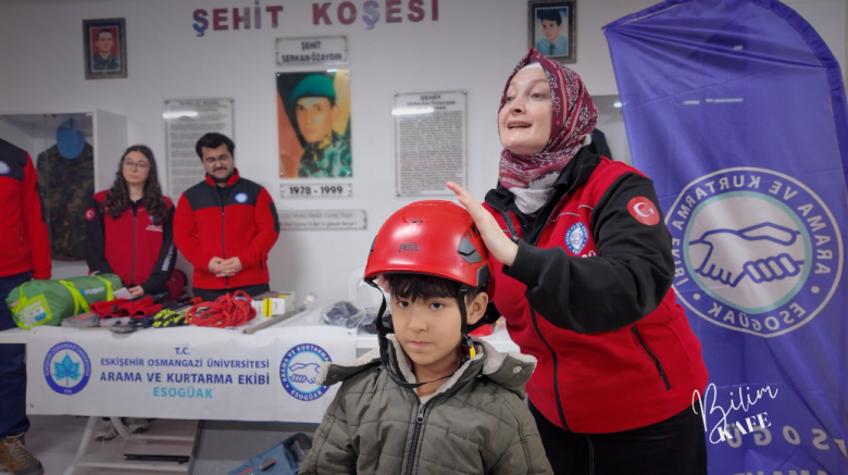ESOGÜ'deh okullarda deprem ve yangın eğitimleri