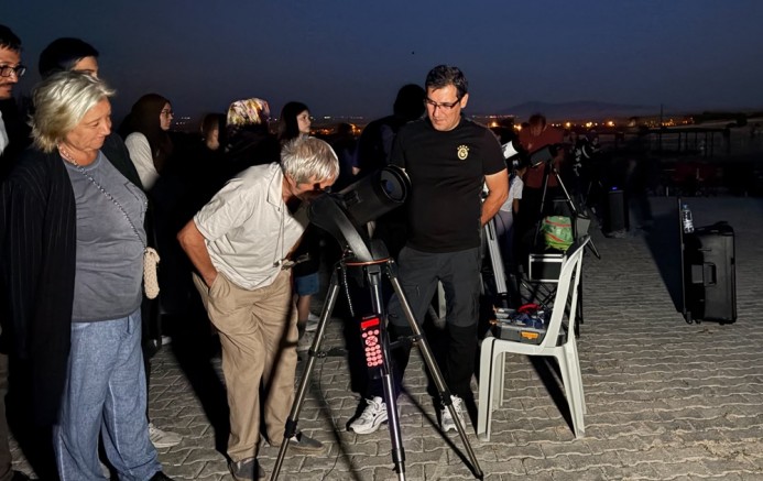 Gece Gözlem Etkinliğinin ilk durağı Seyitgazi oldu