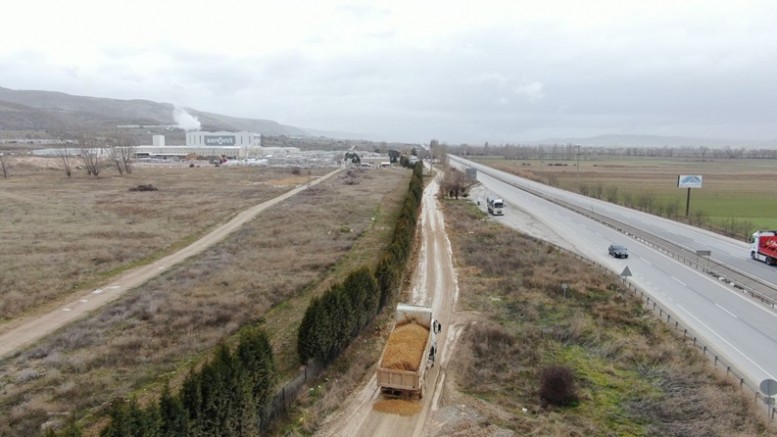 İnönü Belediyesi ilçenin ulaşım altyapısını iyileştirmeye devam ediyor