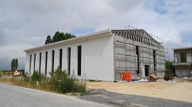 İnönü Belediyesinin Kongre Merkezi Projesinde sona doğru