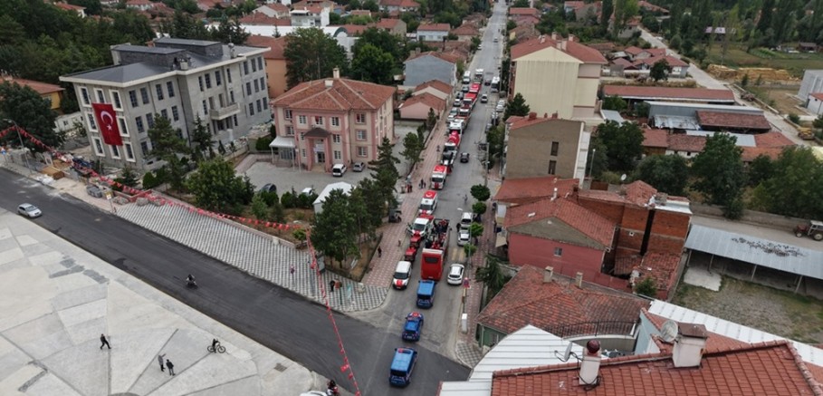 İnönü'de 30 Ağustos coşkusu fark yarattı