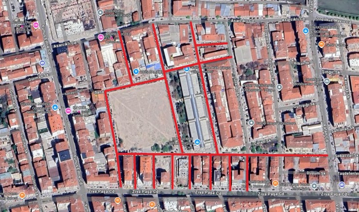 İnşaat nedeniyle bazı sokaklar geçici olarak kapatılacak