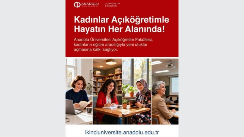Kadınlar Açıköğretimle hayatın her alanında