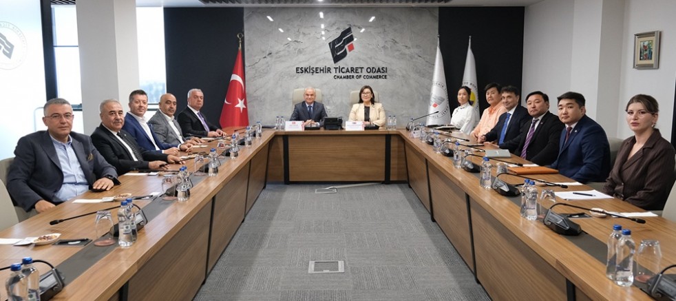 Moğalistan'ın Ankara Büyükelçisi ETO'yu ziyaret etti