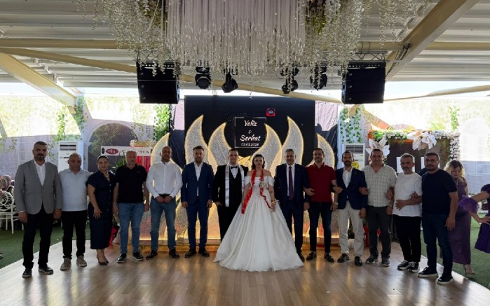 MÜSİAD Eskişehir Şubesi Dolapcı ailesinin mutluluğuna ortak oldu