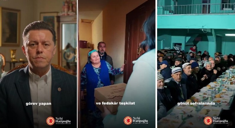 Nebi Hatipoğlu'ndan paylaşım dolu bayram mesajı