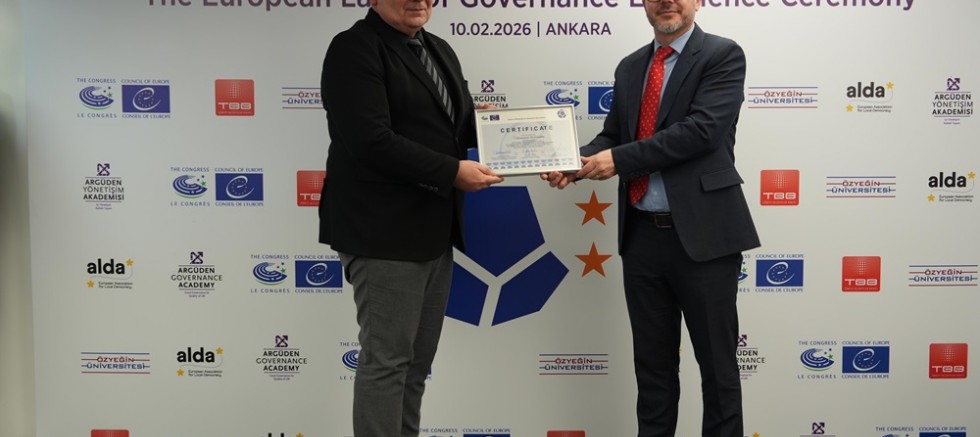 Odunpazarı Belediyesi’ne Avrupa’dan Yönetişim Mükemmelliği Markası