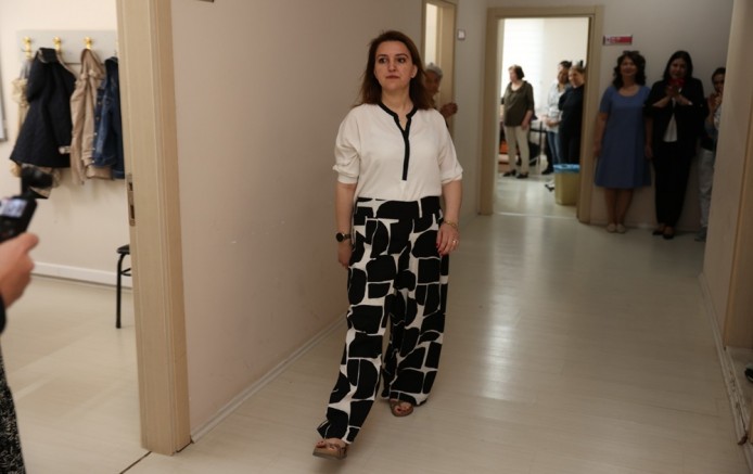 Odunpazarı’nda Halk Merkezi kursiyerlerinden renkli defile