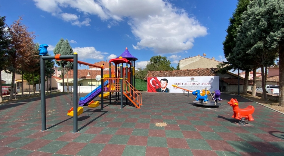 Parka şehidimizle ilgili bilgilendirme panoları konuldu