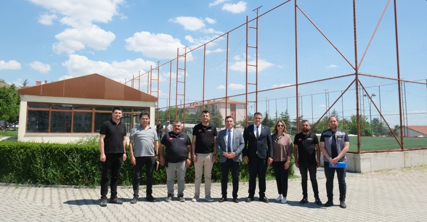 Sivrihisar Belediyesinden spor kompleksi için hummalı çalışma