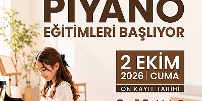 8-12 yaş grubu çocuklar için piyano eğitimi başlıyor
