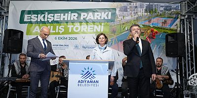 Adıyaman'a Eskişehir'den dostluk eli: Eskişehir Parkı
