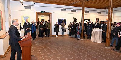 Altıntaş–Momayez Sergisi, Anadolu Üniversitesi’nde sanatseverlerle buluştu        