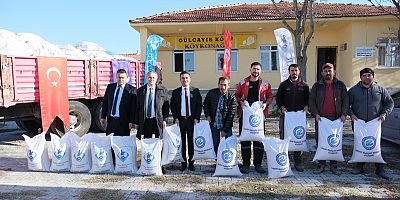 Atıl araziler çiftçiye destek noktasına dönüştü