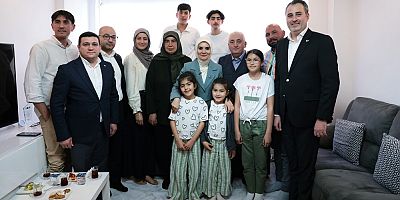 Bakanla birlikte Belçika'da gurbetçileri ziyaret ettiler