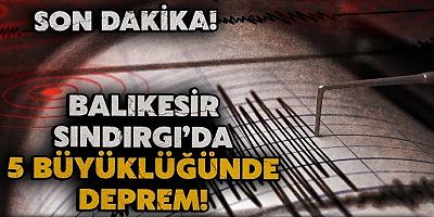 Balıkesir merkezli deprem Eskişehir'de de hissedildi