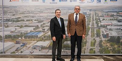 Başkan Ahmet Ataç'tan EOSB Başkanı Nadir Küpeli'ye ziyaret