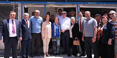 Başkanlar Mahmudiye'de buluştu