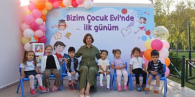 “Bizim Çocuk Evi” minik öğrencilerine kapılarını açtı