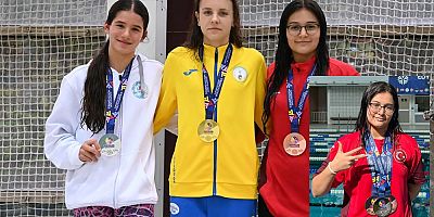 Büyükşehir Spor Kulübü sporcusu İdil Bengisu Tunçbilek Avrupa ikincisi oldu