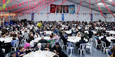 Dede Korkut Parkındaki iftar çadırında her gün 1.900 kişi iftarını açacak