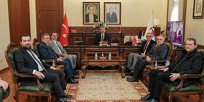 EOSB yönetiminden Vali Yılmaz'a hayırlı olsun ziyareti