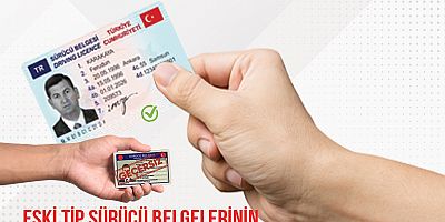 Eski Tip Sürücü Belgelerinin Yenilenmesi İçin Son Tarih 31 Ekim