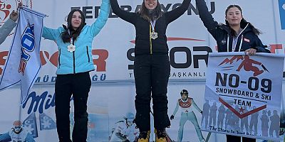 Eskişehir Snowboard’da Türkiye derecesi yaptı!