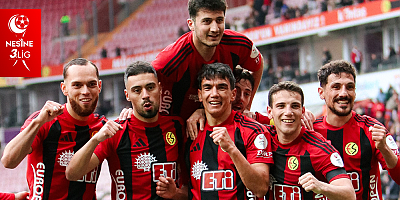 Eskişehirspor 2.liği garantiledi, gözler play-off maçlarında