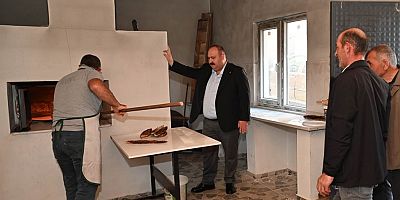 Fırın ve Tandır Evi Projesi tamamladı, ilk ürünleri Hamamcı tattı