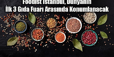 “Foodist İstanbul, Dünyanın İlk 3 Gıda Fuarı Arasında Konumlanacak”