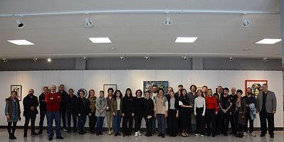 GSF’de 29 Ekim Cumhuriyet Bayramı Öğretim Elemanları Karma Sergisi Açıldı