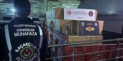 Gümrüklerde 9 Ayda 74,8 Milyar Liralık Kaçağa Göz Açtırılmadı