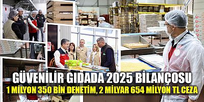 Güvenilir Gıdada Tavizsiz Yıl: 2025’te 2,6 Milyar TL Ceza Kesildi