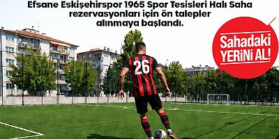 Halı sahada ter atmak isteyen gruplar için yeni fırsat