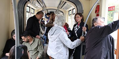 Hareketlilik Haftasına startı tramvaydan verdi