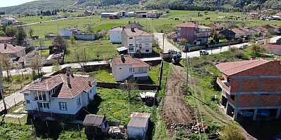 İnönü Belediyesi yol yapım işlerini tüm hızıyla sürdürüyor