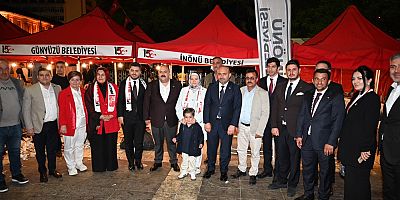 İnönü Belediyesinin 15 Temmuz çadırı büyük ilgi gördü
