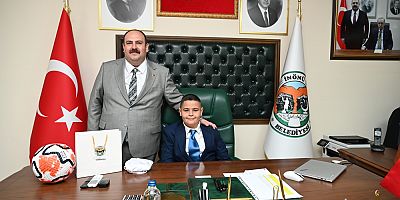 İnönü'de başkanlık koltuğuna Şenbel oturdu