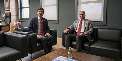 İnönü Kaymakamı Teymur'dan OESB Başkanı Küpeli'ye ziyaret